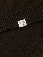 Norse Projects - Sigfred Brushed-Wool Sweater - Brown