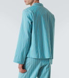 Bode Shore Stripe cotton-blend shirt
