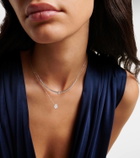 Persée 18kt white gold necklace with diamonds
