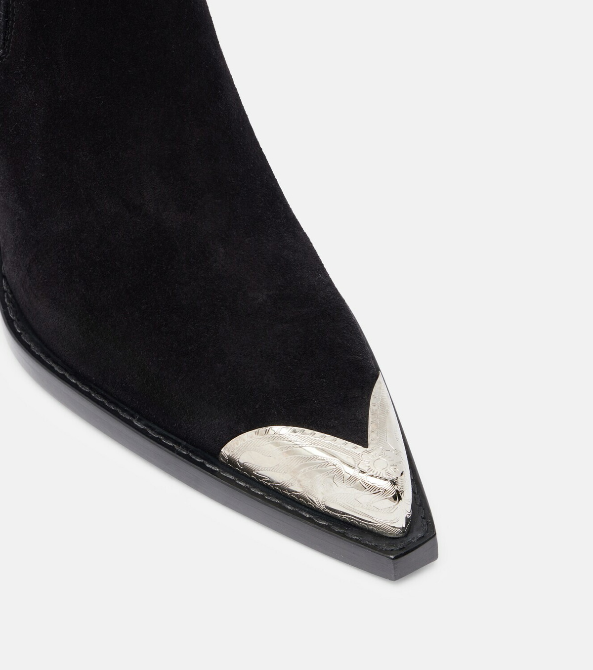 Paris Texas Dallas embellished suede ankle boots