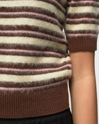 Samsøe & Samsøe Sagiulia Ss Sweater 15176 Brown - Womens - Pullovers
