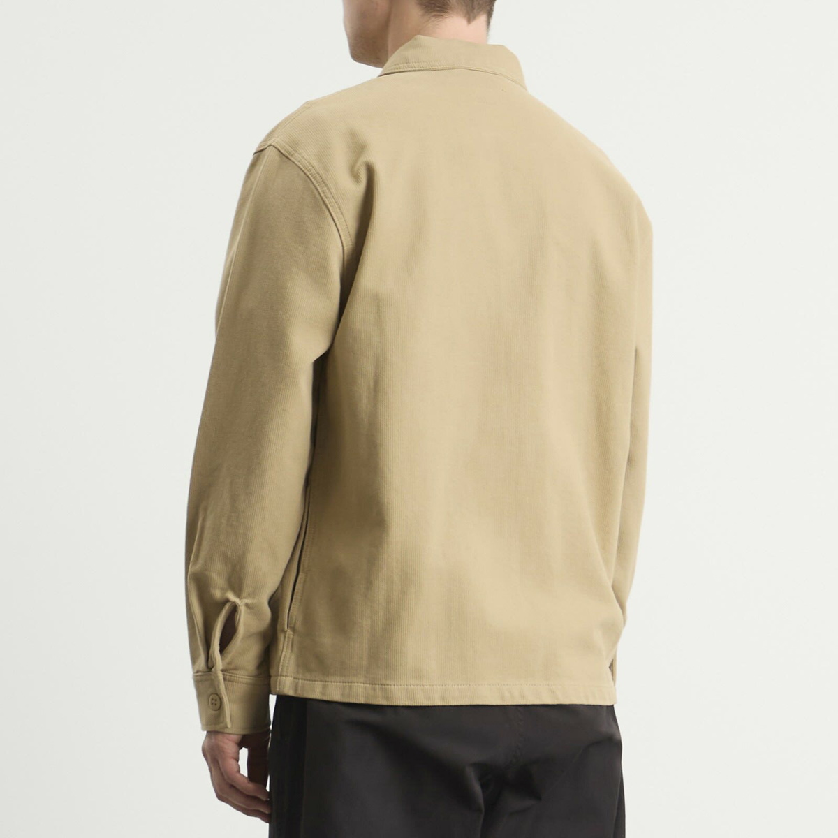 Stan Ray Men's Cord Zip Shirt in Eucalyptus Bedford Cord
