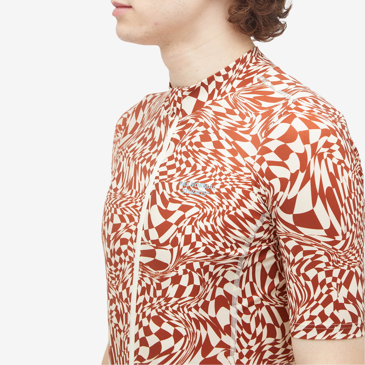 Pas Normal Studios Men's Essential Jersey in Check Brick Pas