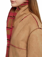 MC2 Saint Barth Woman Reversible Shearling Jacket Dorys