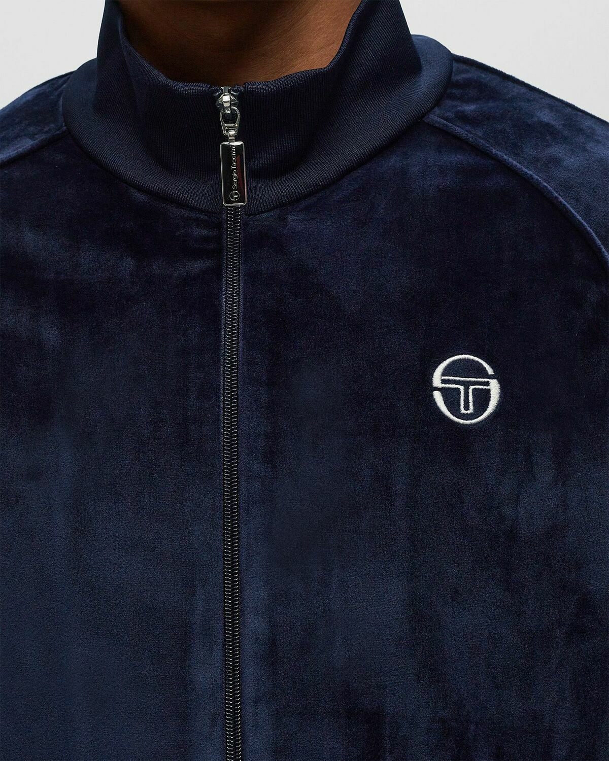 Sergio Tacchini SERGIO 024 TRACKTOP Blue Mens Track Jacket