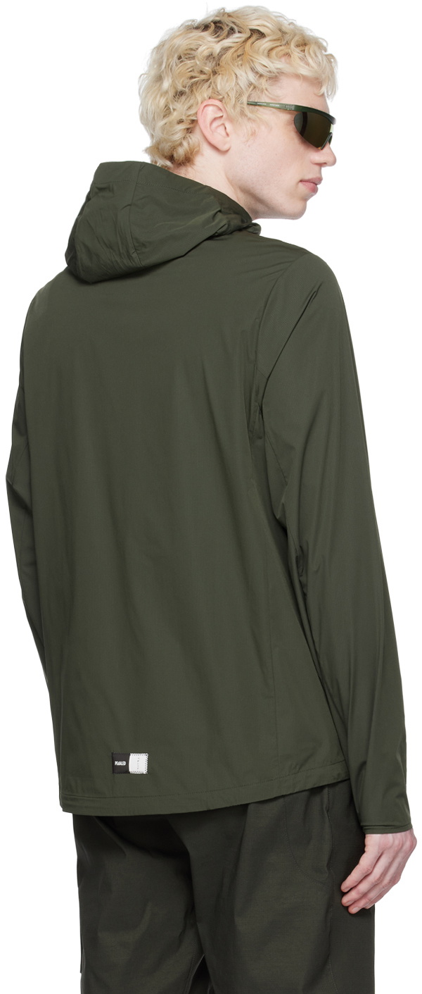 PEdALED Khaki Packable Jacket