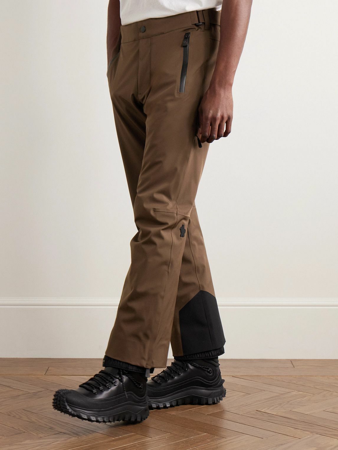 Moncler Grenoble - Straight-Leg Padded Ski Pants - Brown