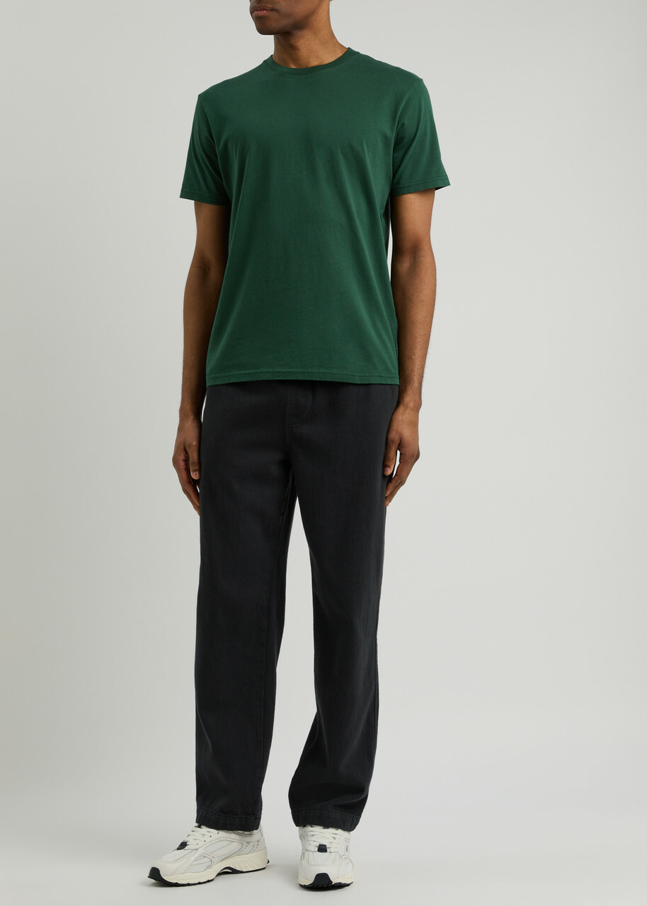 Colorful Standard Cotton T-shirt Dark Green