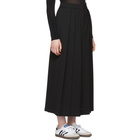 McQ Alexander McQueen Black Japanese Pleat Trousers