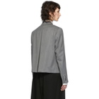 Fumito Ganryu Grey Spencer Blazer