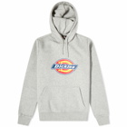 Dickies Women's Icon Logo Hoody in Grey Melange