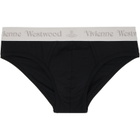 Vivienne Westwood Two-Pack Black Slip Band Briefs