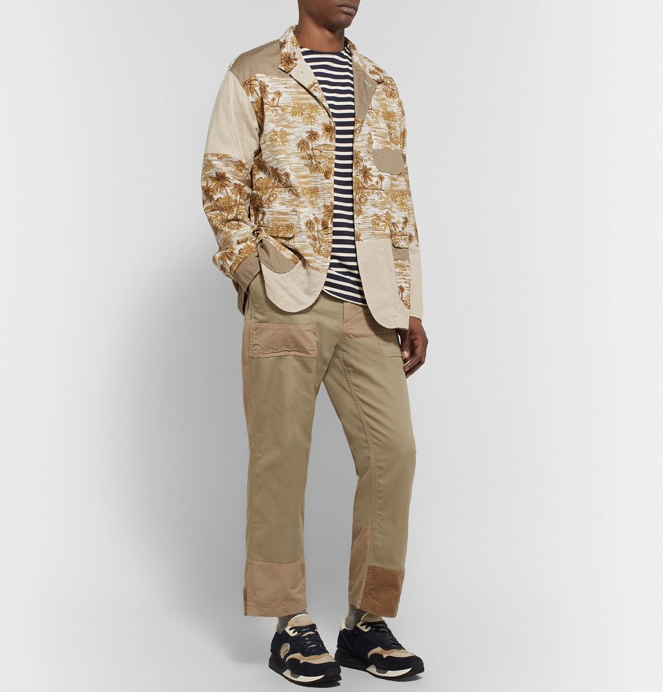 Engineered Garments - Patchwork Cotton Jacket - Beige Engineered Garments