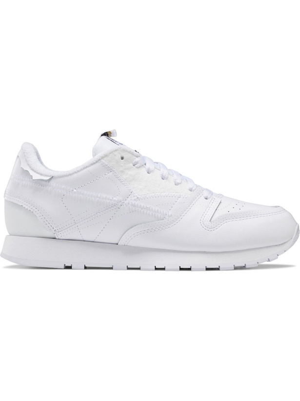 Photo: Reebok - Maison Margiela Project 0 Classic Memory Of Leather Sneakers - White