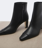 Manolo Blahnik Vivecal leather ankle boots