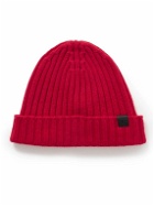 TOM FORD - Ribbed Cashmere Beanie - Red