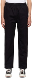 thisisneverthat Black Cotton Trousers