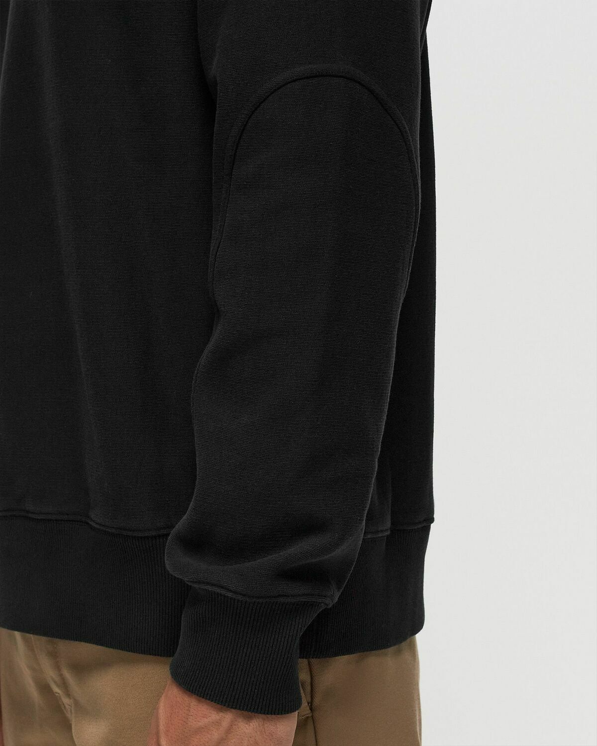 ølåf Face Crewneck Black Sweatshirts