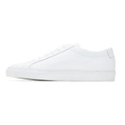 Common Projects White Original Achilles Low Lux Sneakers