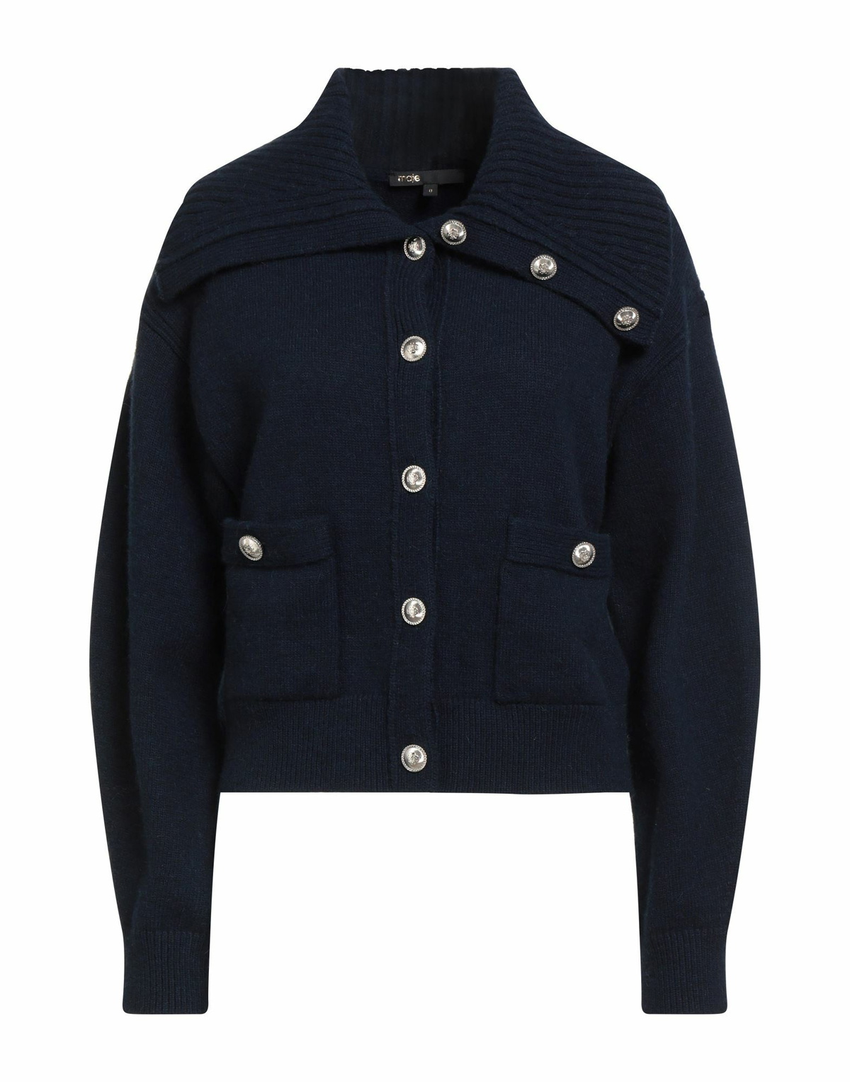 Maje Womens Cardigan Midnight in Blue