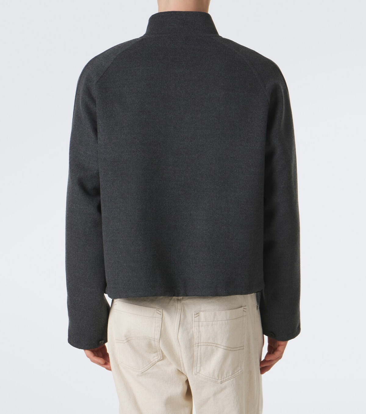 Stòffa Reversible wool fleece jacket