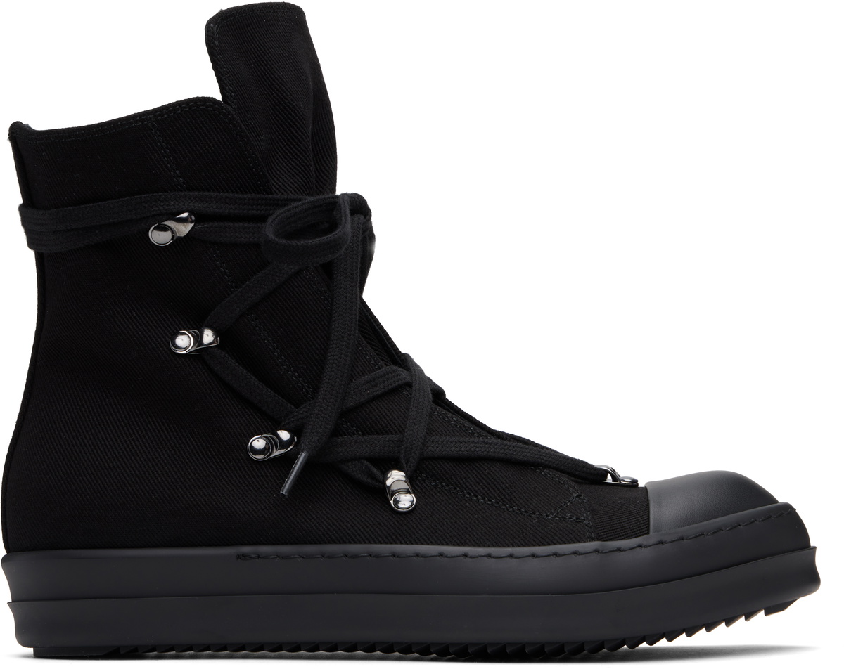 靴 Rick Owens DRKSHDW Hollywood Hexa Sneaks rick owens drkshdw hollywood hexa sneaks (black / pearl) | a.plus