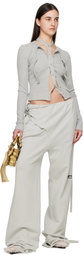Ottolinger Gray 'Otto' Wrap Sweatpants