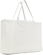 Acne Studios White Oilcloth Tote