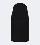 Jil Sander Virgin wool midi skirt