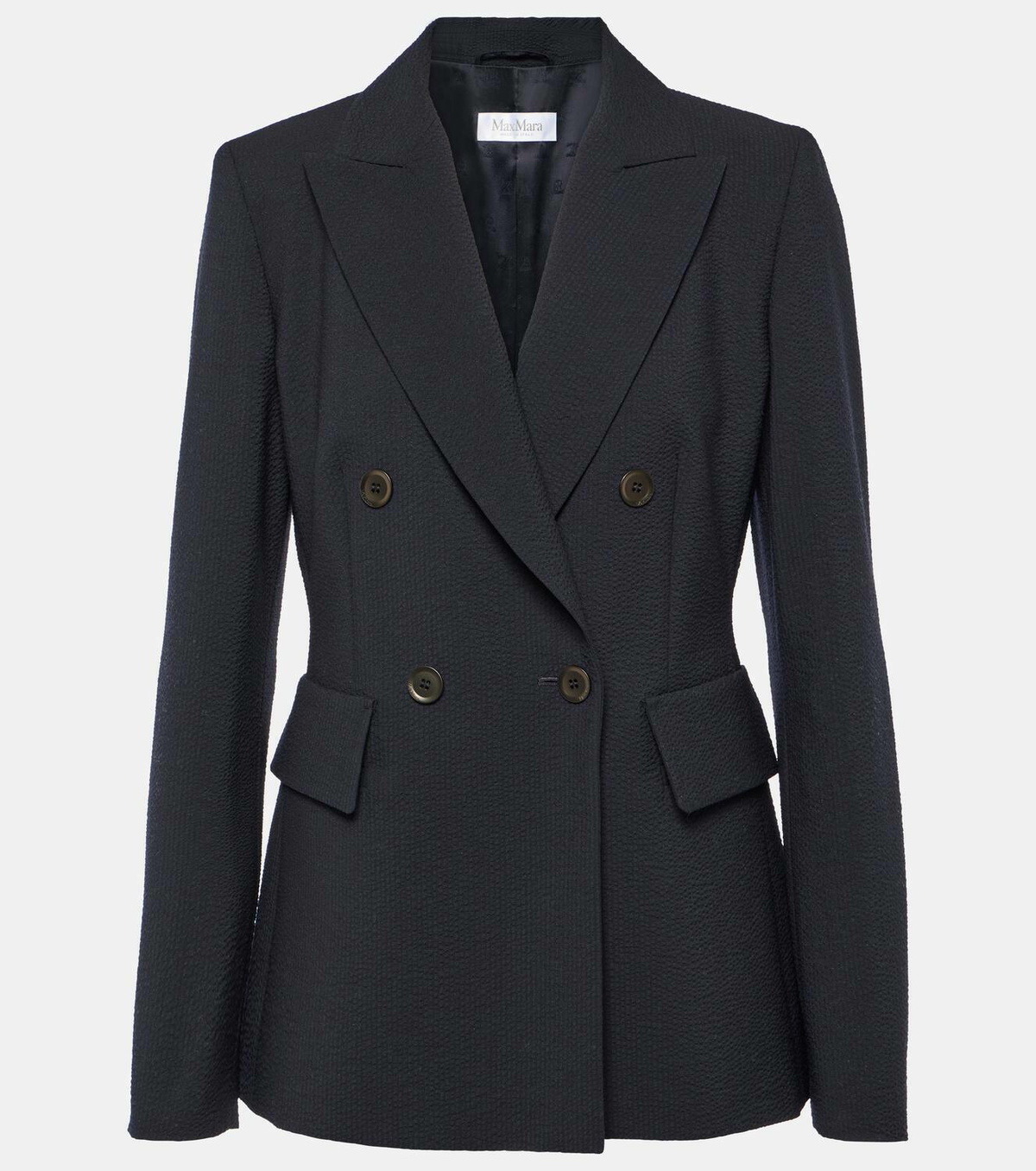 Max Mara Albero seersucker blazer Max Mara
