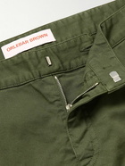 Orlebar Brown - Bulldog Cotton-Blend Twill Shorts - Green