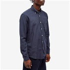 Portuguese Flannel Men's Belavista Button Down Oxford Shirt in Blue