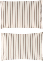Tekla Off-White Percale Pillowcase Set