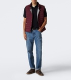 Brunello Cucinelli Cotton piqué polo shirt