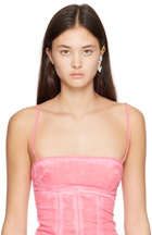 La Manso White & Yellow Tetier Bijoux Edition Daisy Single Ear Cuff