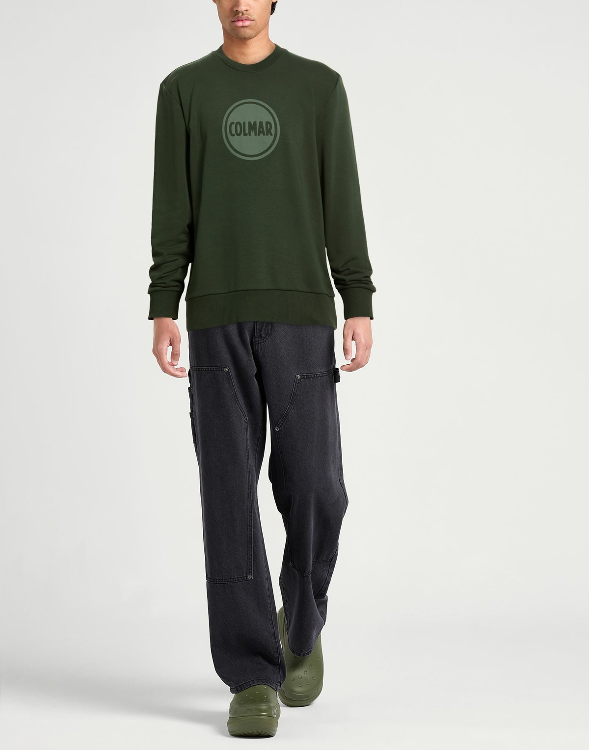 Colmar Mens Sweatshirt Dark in Green