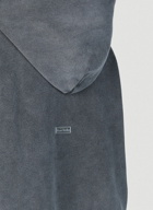 Acne Studios - Faded Wash Hooded Sweatshirt in Dark Grey