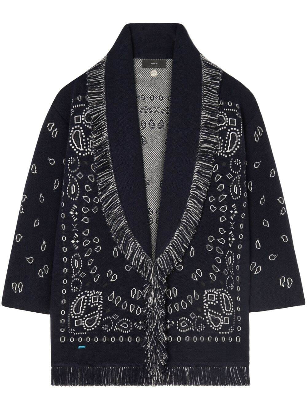 ALANUI - Bandana Jacquard Cardigan Alanui