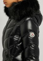 Moncler Fulmarus Hooded Quilted Nylon Jacket Black