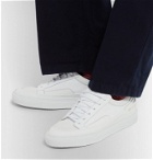 Common Projects - Achilles Super Mesh-Trimmed Leather Sneakers - White