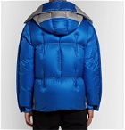 Moncler Genius - 5 Moncler Craig Green Coolidge Colour-Block Quilted Shell Hooded Down Jacket - Gray
