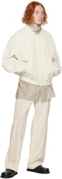 AMOMENTO Off-White Padded Jacket