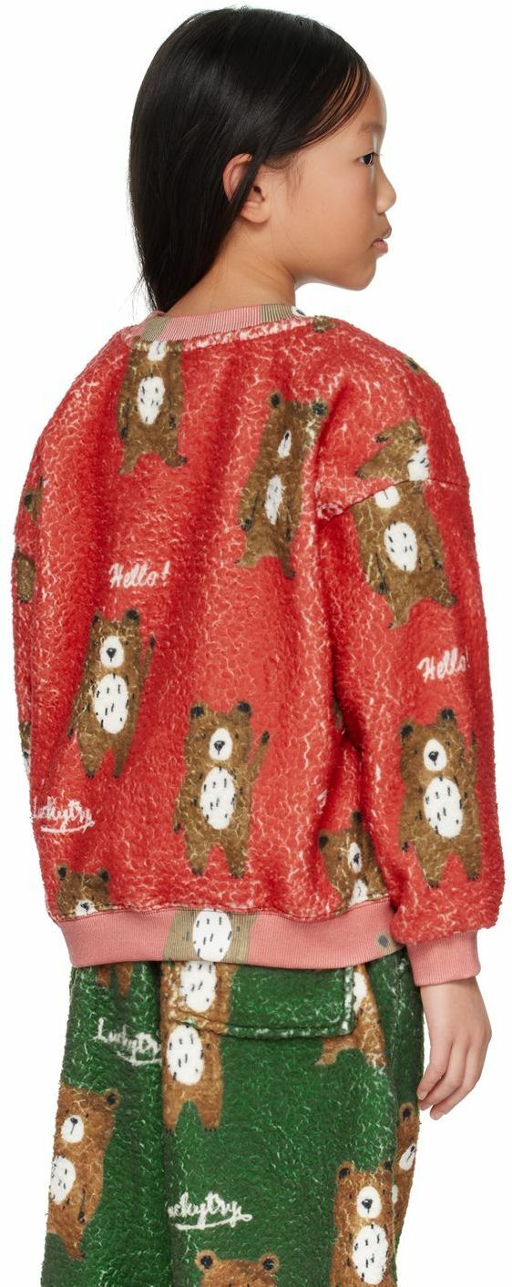 Luckytry SSENSE Exclusive Kids Red Sweater