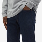 RRL Men's Straight Fit 5-Pocket Jean in Once Washed 3
