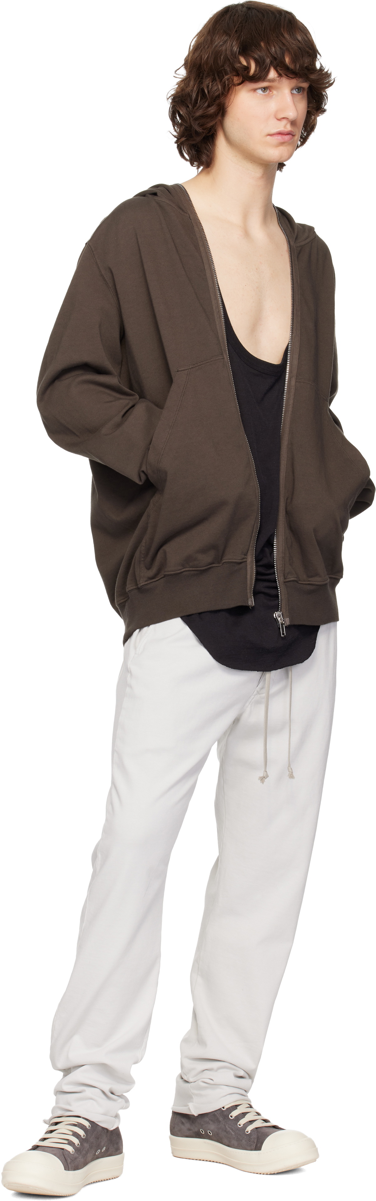 Rick Owens DRKSHDW Off-White Temple Berlin Drawstring Sweatpants