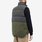 Filson Men's Down Cruiser Vest in Otter Green