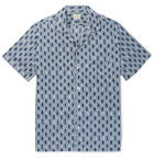 J.Crew - Camp-Collar Printed Cotton Shirt - Navy