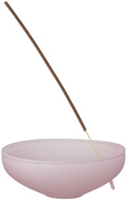 Los Objetos Decorativos Purple Opal Incense Holder