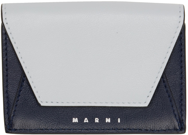 Photo: Marni Blue Trifold Wallet