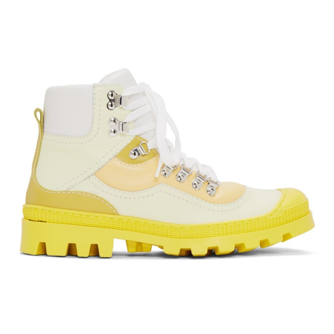 Photo: Loewe Yellow Hiking Boots